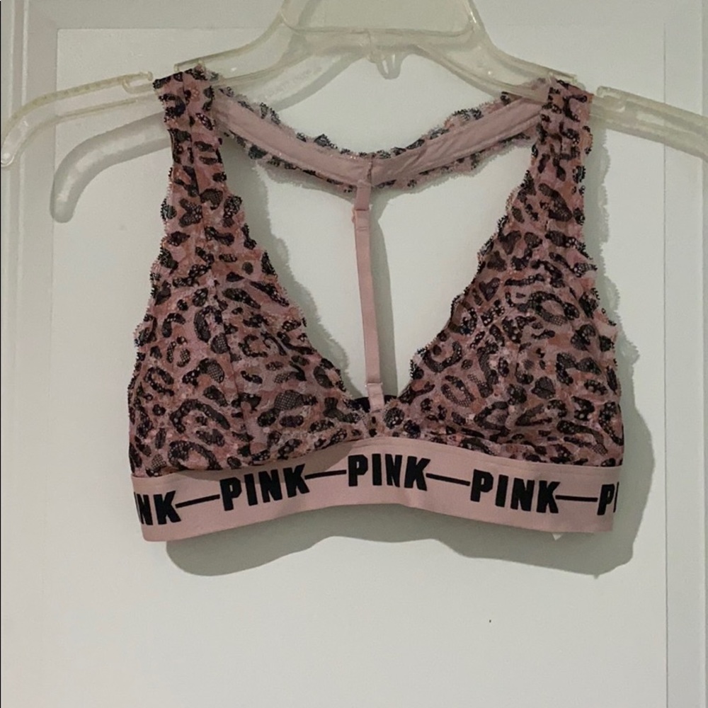 Adjustable halter bralette